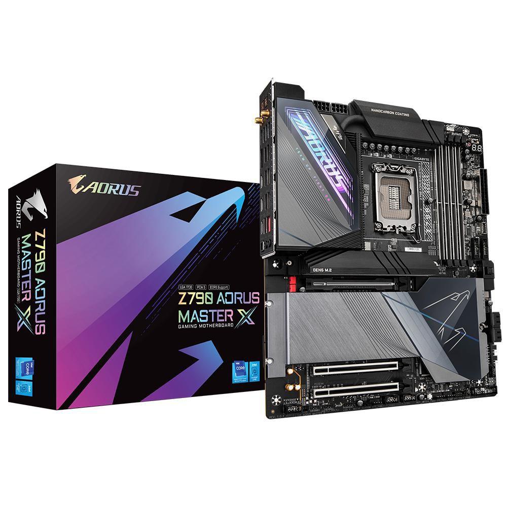 GIGABYTE Z790 AORUS MASTER X scheda madre Intel Z790 Express LGA 1700 ATX esteso (MB INT Z790 Aorus Master X D5 E-ATX)